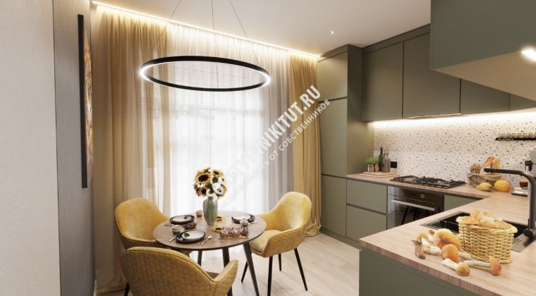 Объявление 1-к квартира, 40м2, 6/6 эт