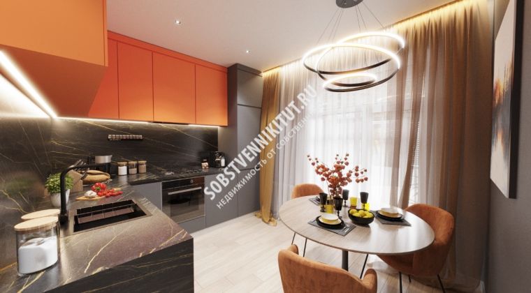 Объявление 1-к квартира, 40м2, 6/6 эт